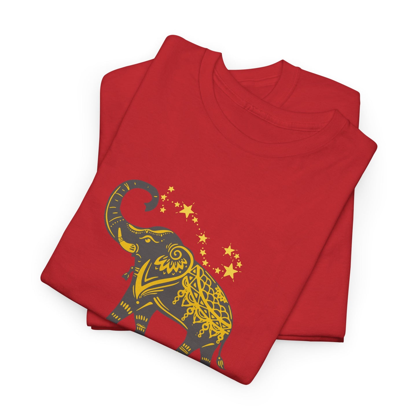 Unisex Heavy Cotton Tee-Lucky Trunk Up