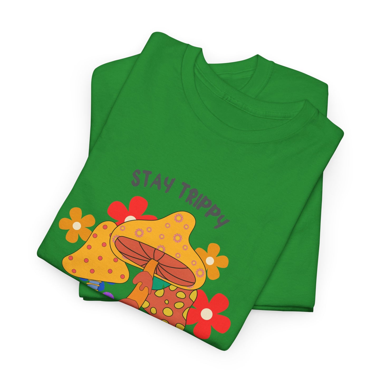Unisex Heavy Cotton Tee-Trippy Hippie