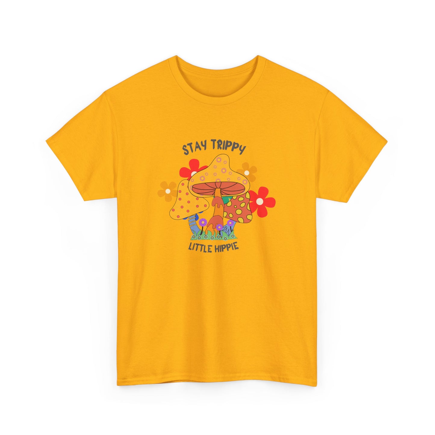 Unisex Heavy Cotton Tee-Trippy Hippie