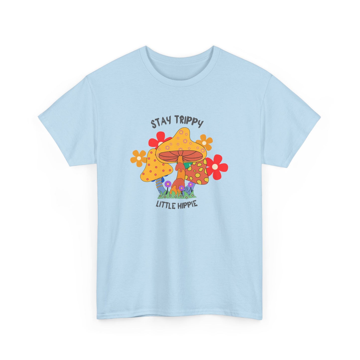 Unisex Heavy Cotton Tee-Trippy Hippie
