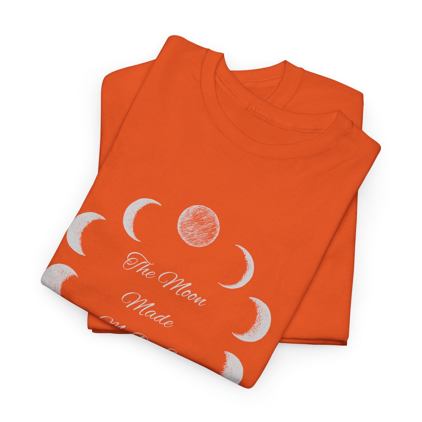 Unisex Heavy Cotton Tee-The Moon Made Me Do It