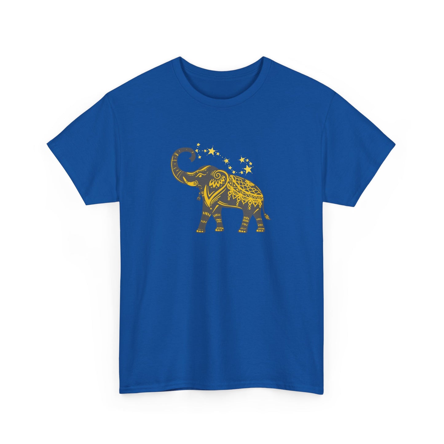 Unisex Heavy Cotton Tee-Lucky Trunk Up