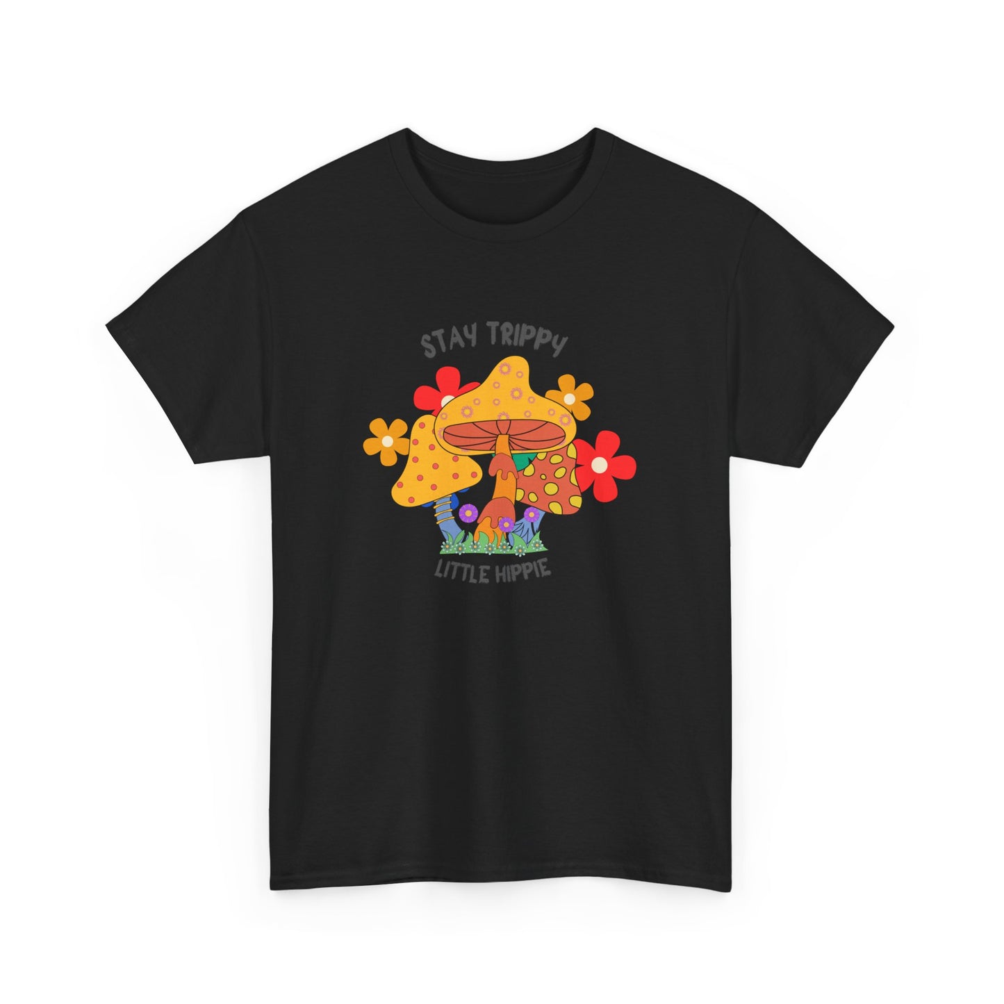 Unisex Heavy Cotton Tee-Trippy Hippie