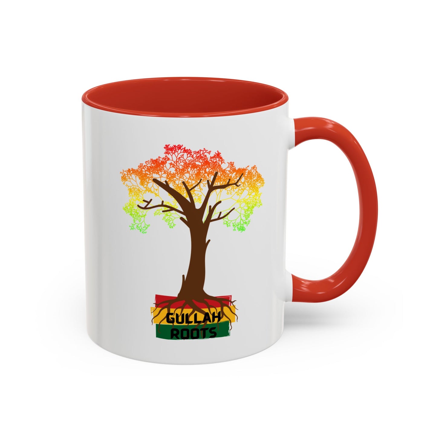 Accent Coffee Mug (11, 15oz)-Gullah Roots