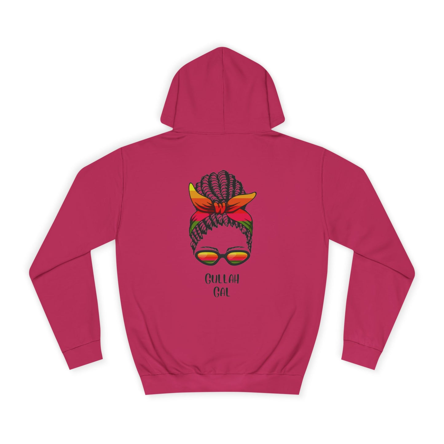 Cozy Unisex College Gullah Gal Hoodie, College Apparel, Student Gift, Campus Wear, Cozy Outerwear, Graduation Gift