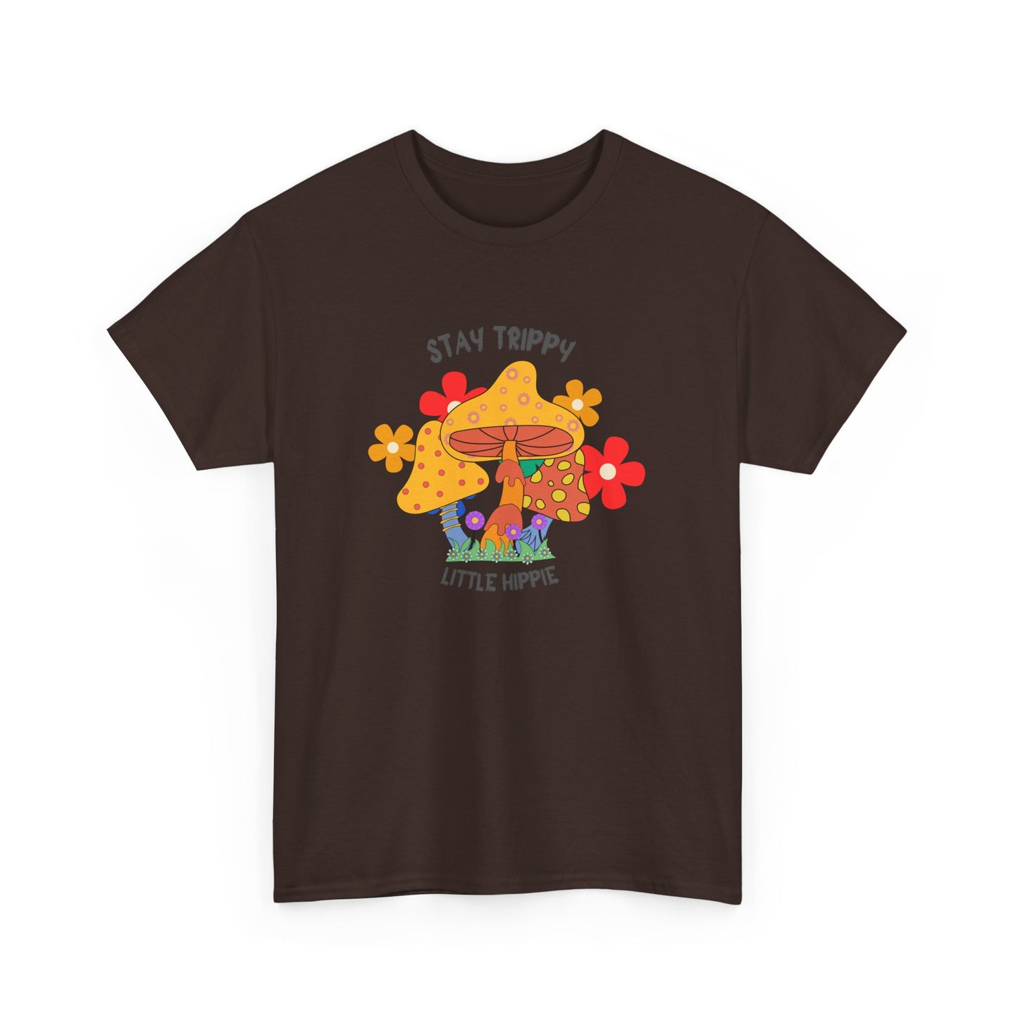 Unisex Heavy Cotton Tee-Trippy Hippie