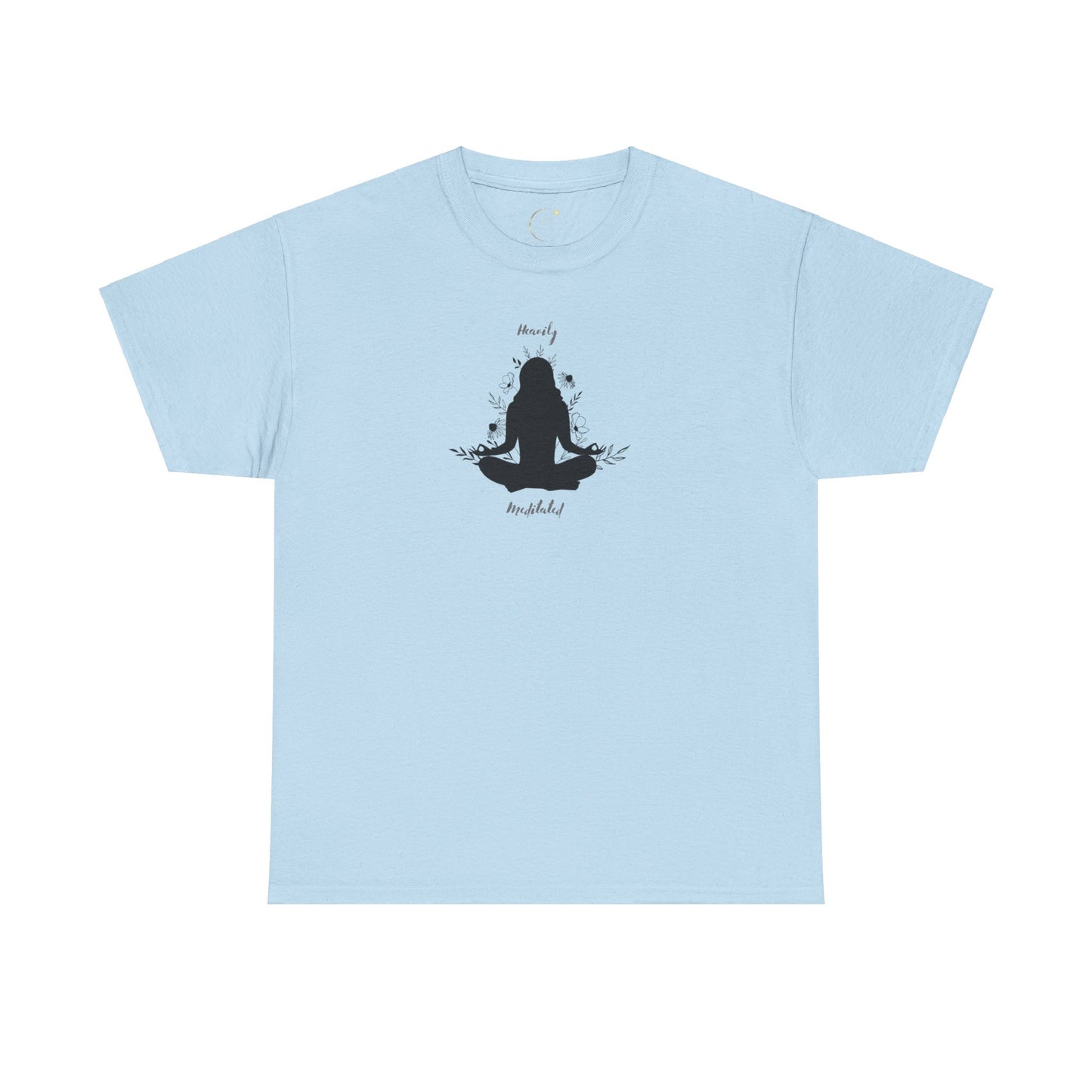 Unisex Heavy Cotton Tee-Heavily Meditated
