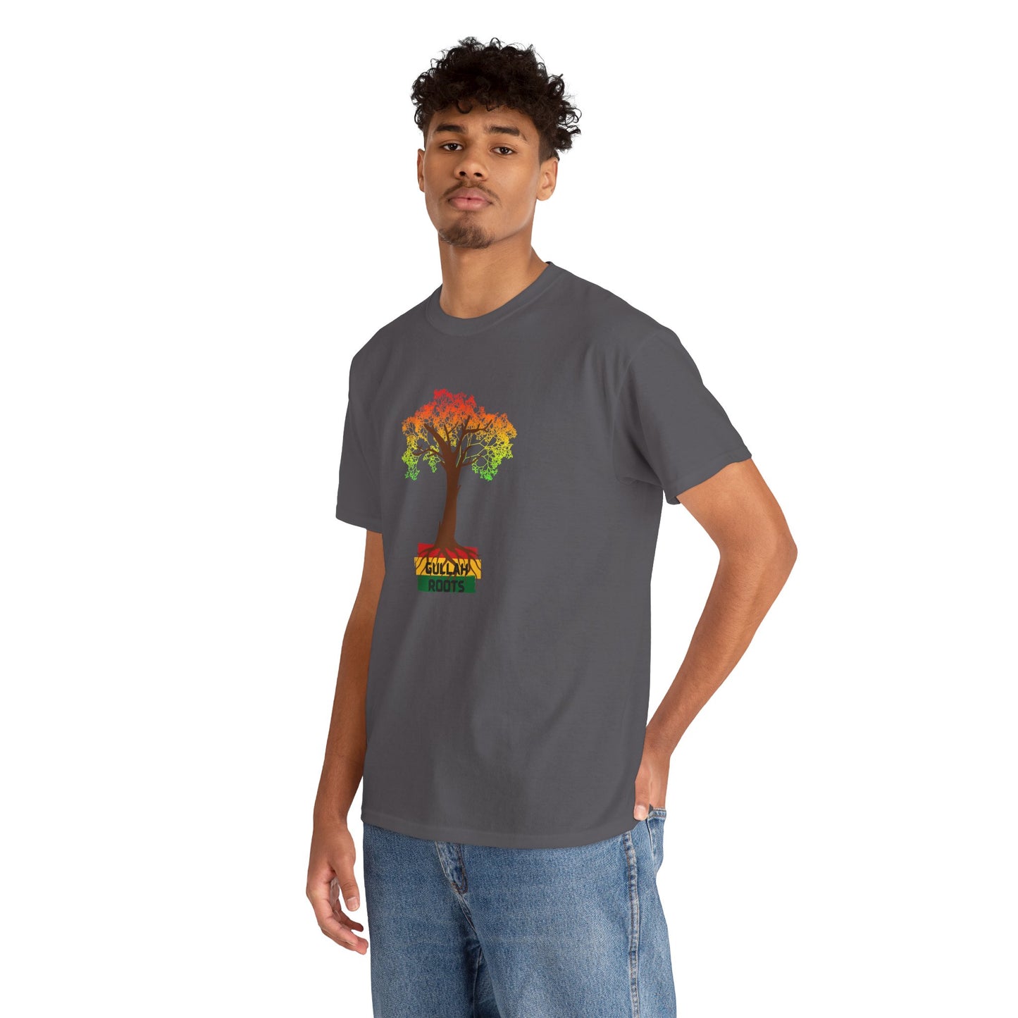 Unisex Heavy Cotton Tee- Gullah Roots