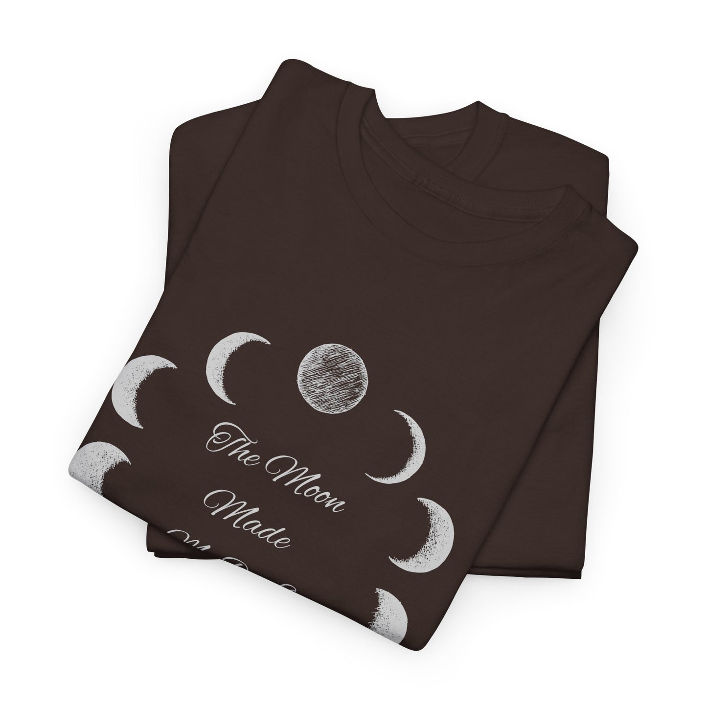 Unisex Heavy Cotton Tee-The Moon Made Me Do It