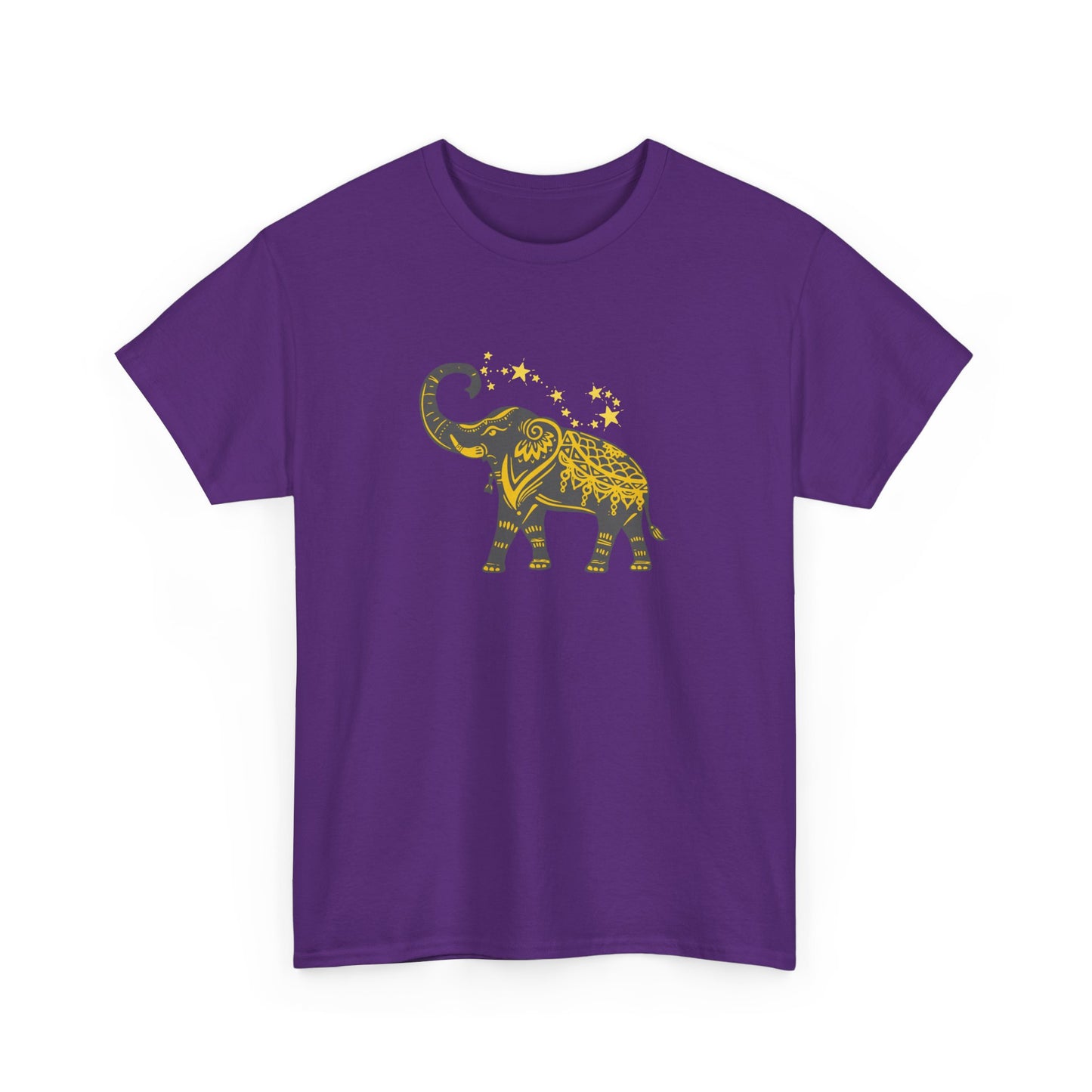 Unisex Heavy Cotton Tee-Lucky Trunk Up