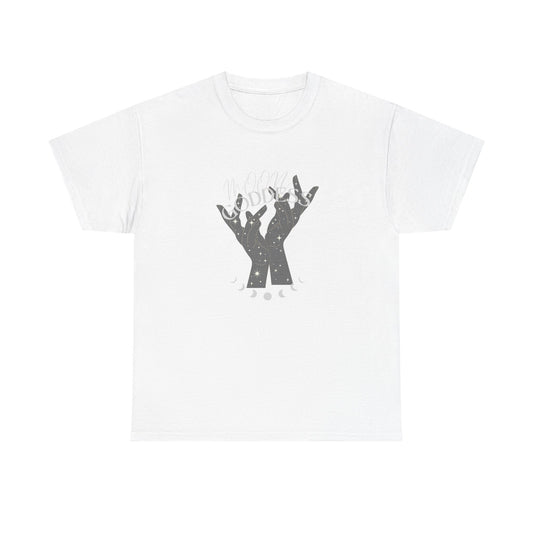 Unisex Heavy Cotton Tee-Moon Goddess 2