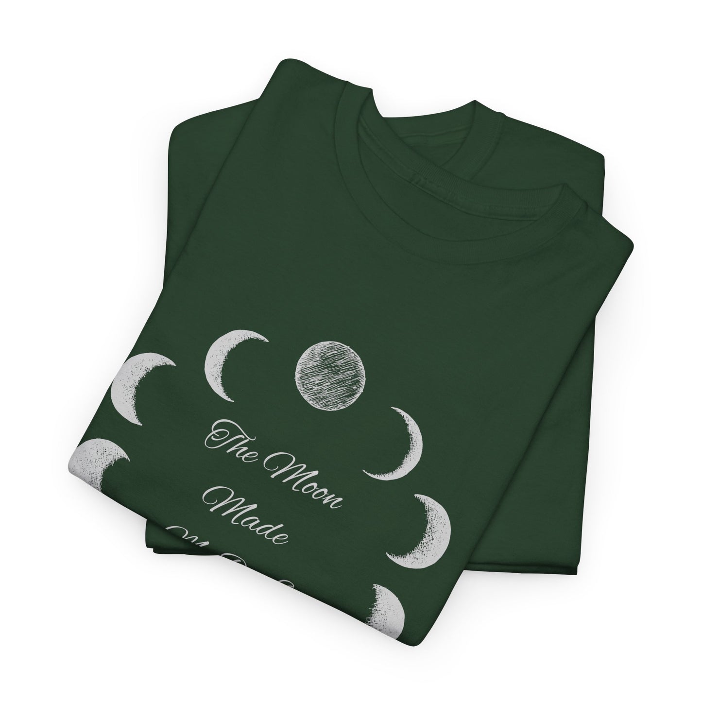 Unisex Heavy Cotton Tee-The Moon Made Me Do It