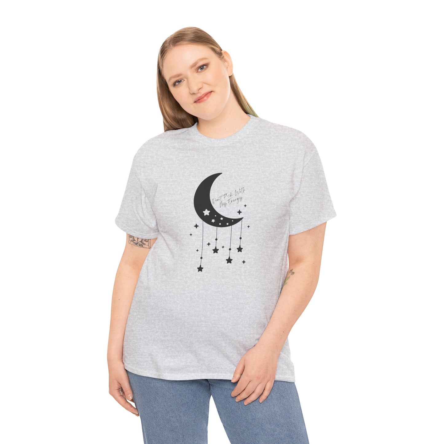 Unisex Heavy Cotton Tee-Don't F*ck With My Energy