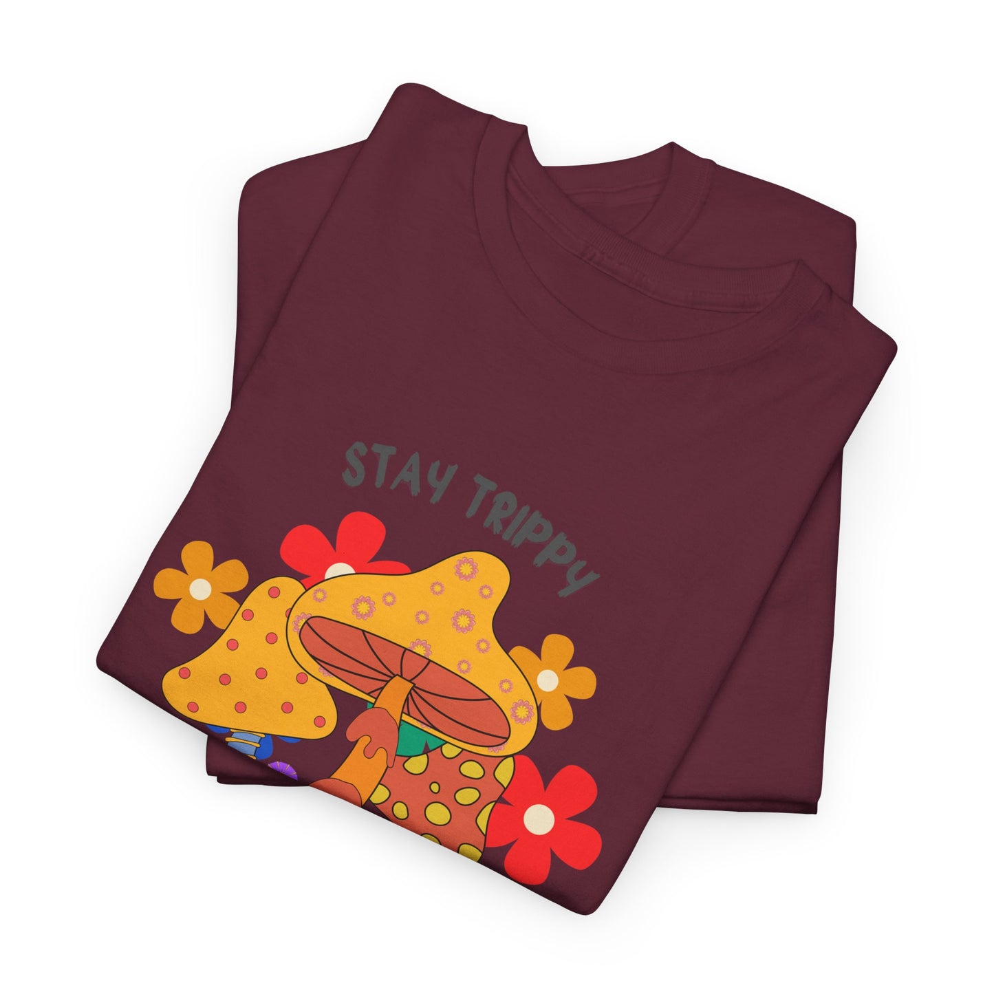 Unisex Heavy Cotton Tee-Trippy Hippie