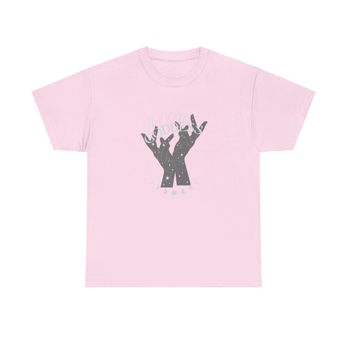 Unisex Heavy Cotton Tee-Moon Goddess 2