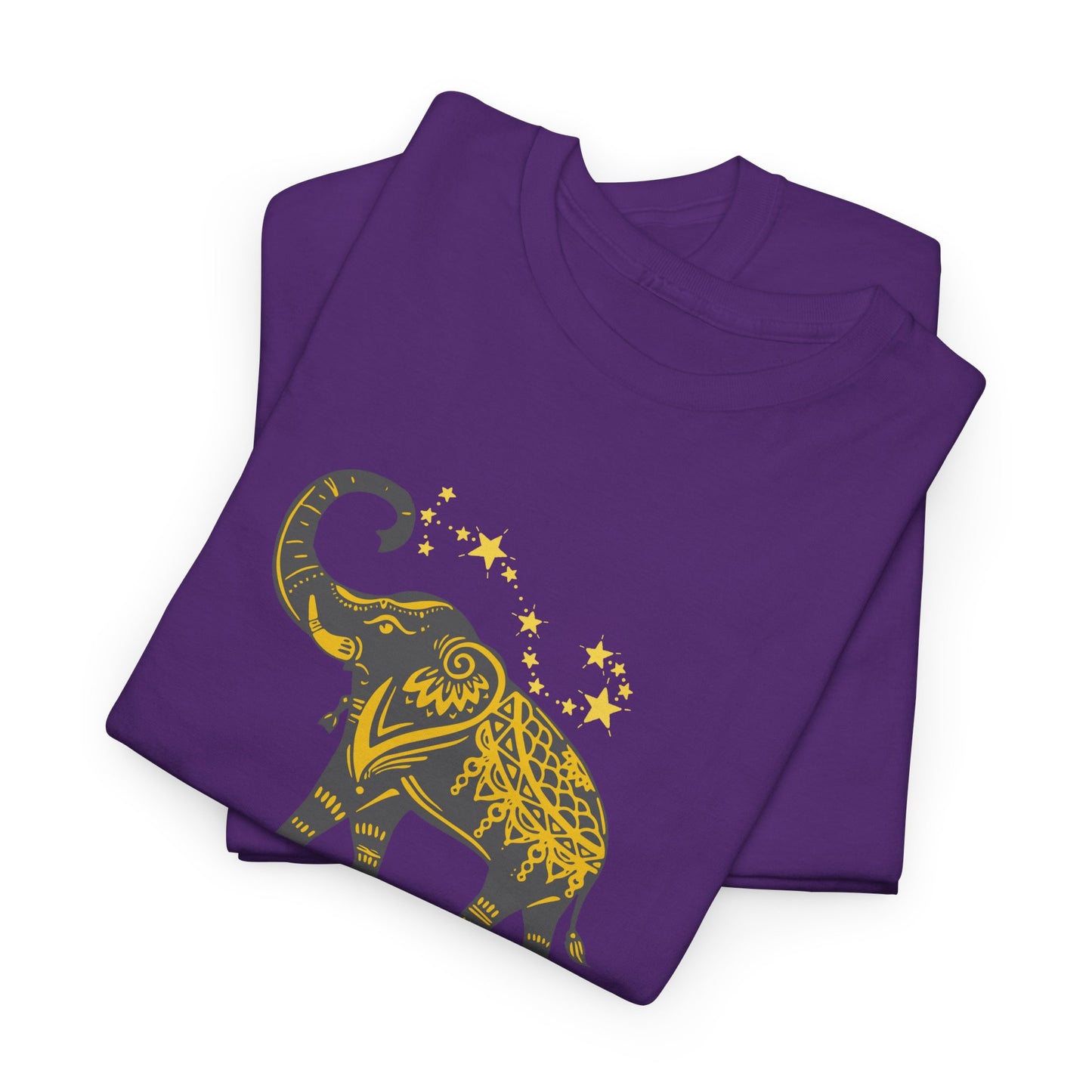 Unisex Heavy Cotton Tee-Lucky Trunk Up