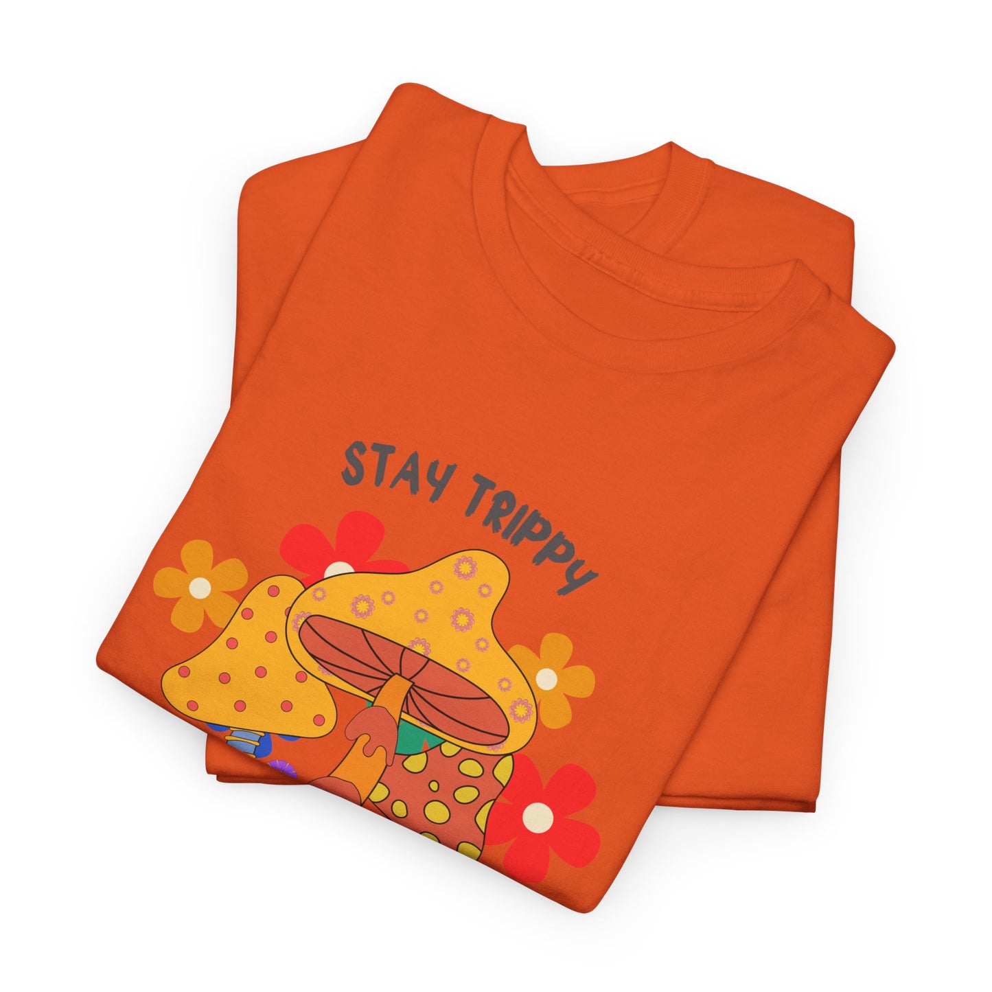 Unisex Heavy Cotton Tee-Trippy Hippie