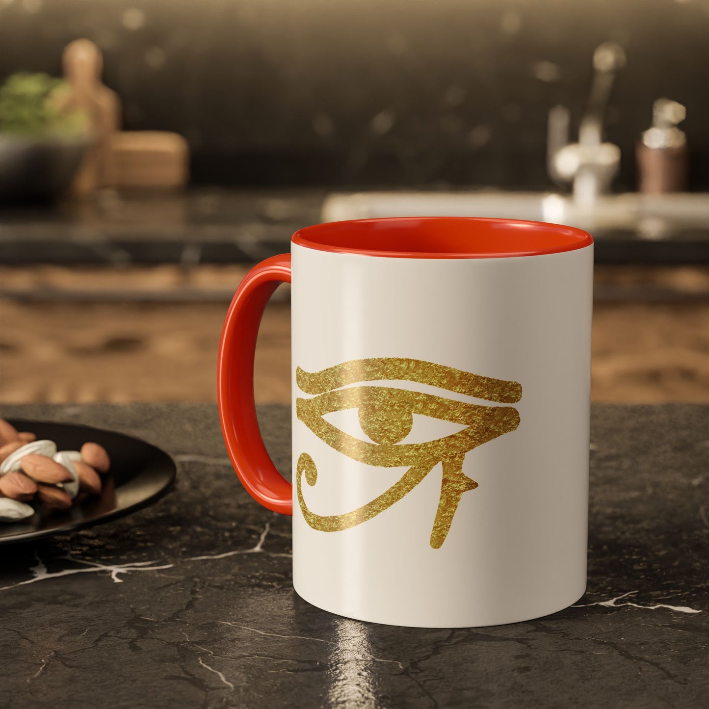 Colorful Mugs, 11oz-Eye of Horus