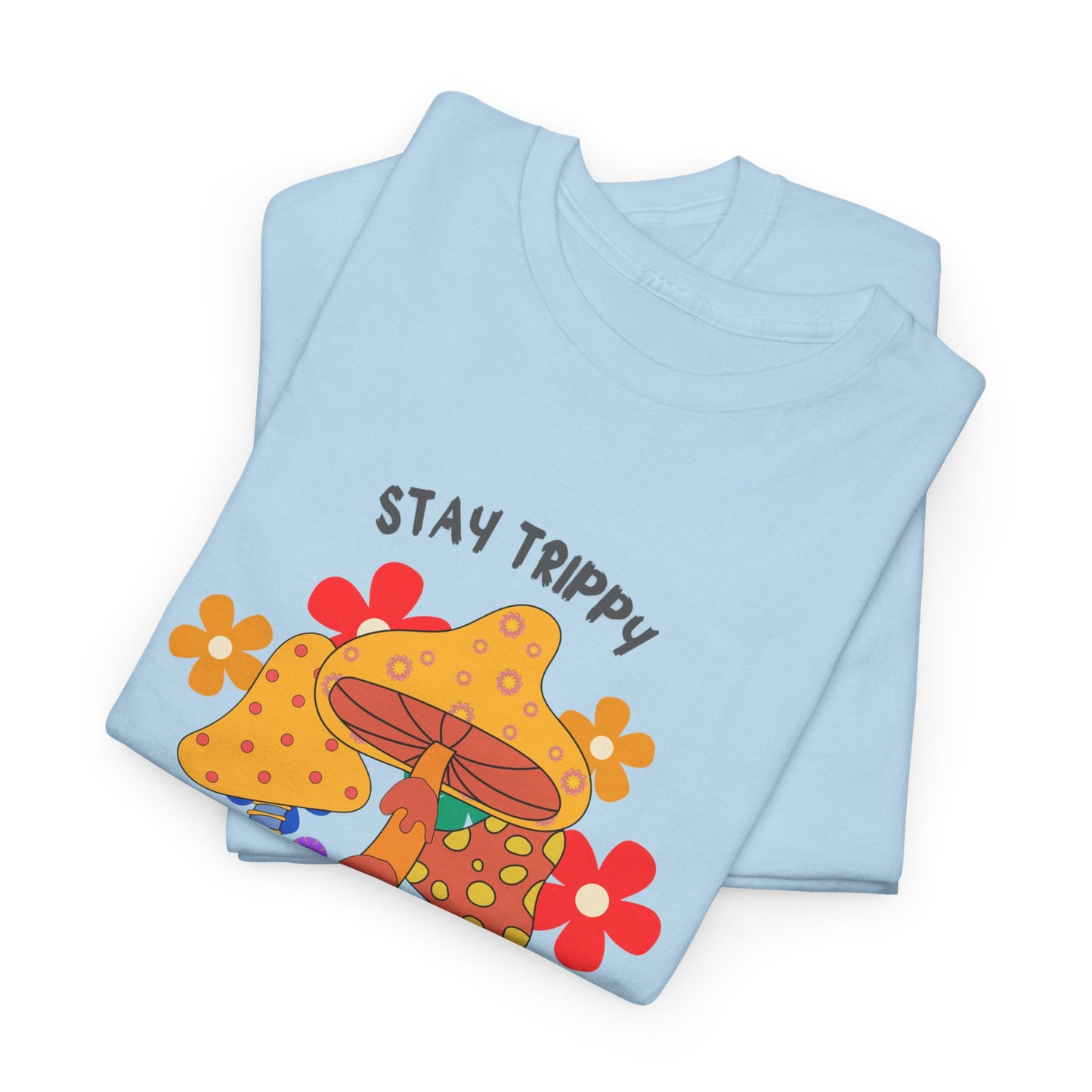 Unisex Heavy Cotton Tee-Trippy Hippie