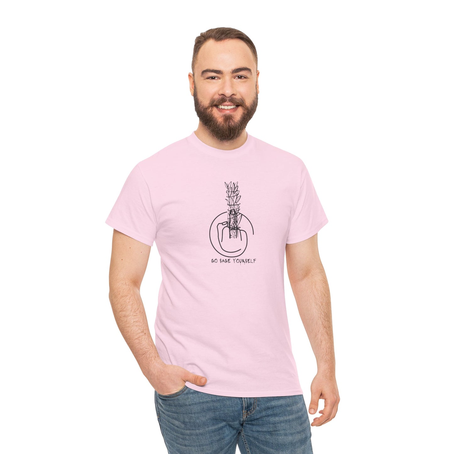 Unisex Heavy Cotton Tee- Go Sage Yourself