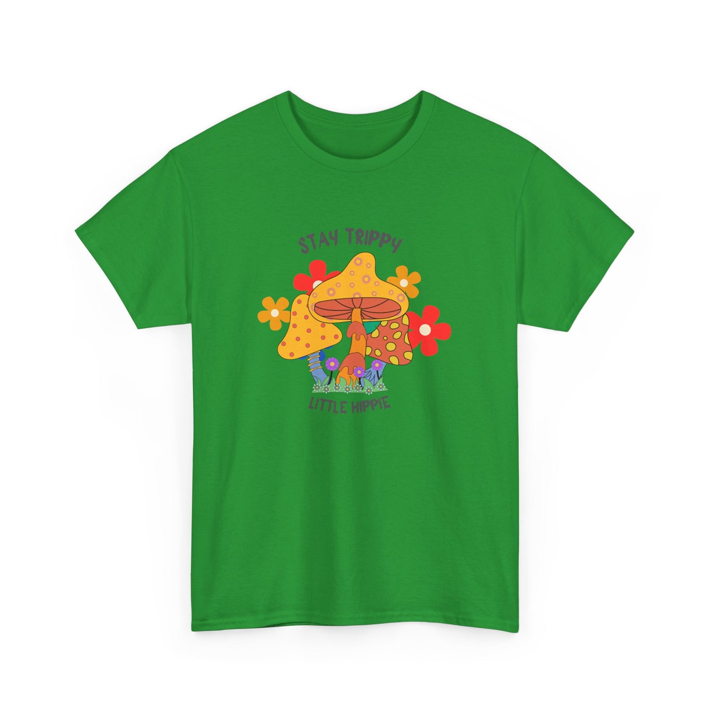 Unisex Heavy Cotton Tee-Trippy Hippie