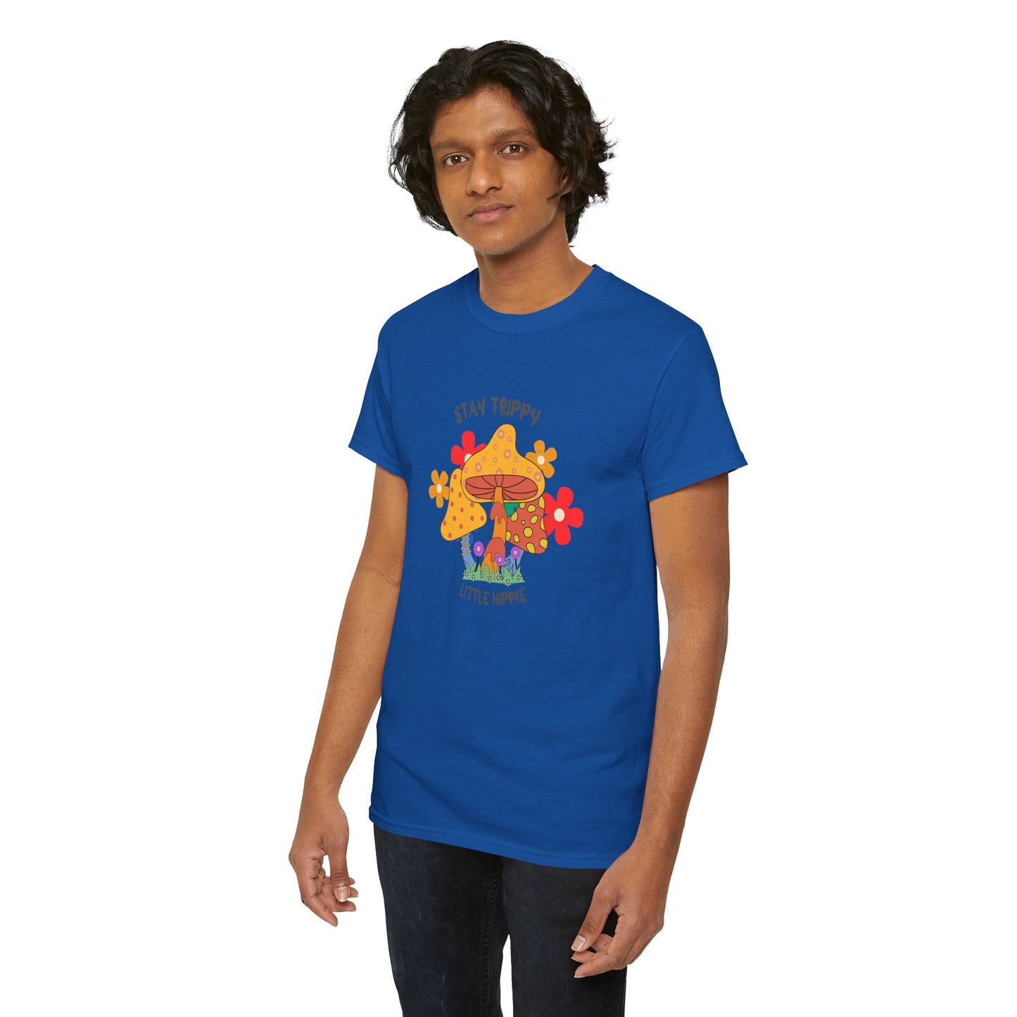 Unisex Heavy Cotton Tee-Trippy Hippie