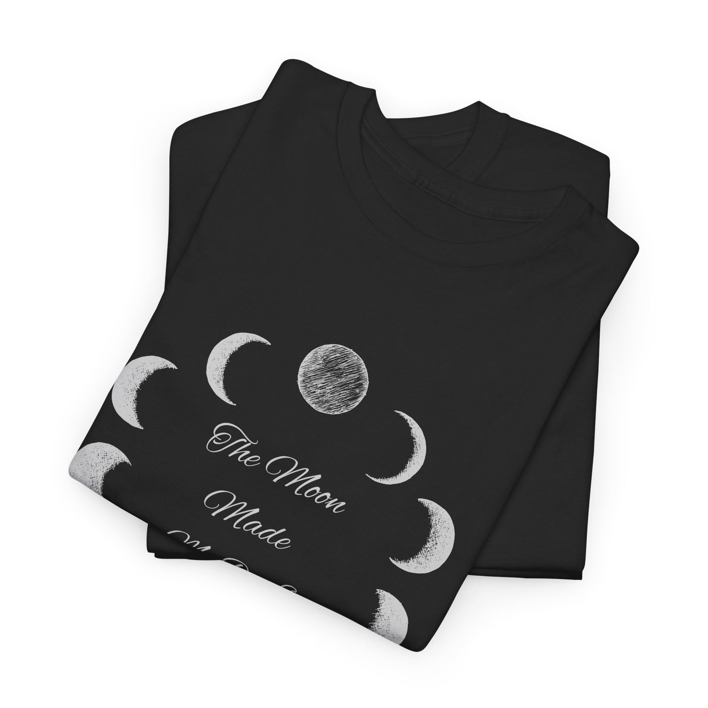 Unisex Heavy Cotton Tee-The Moon Made Me Do It