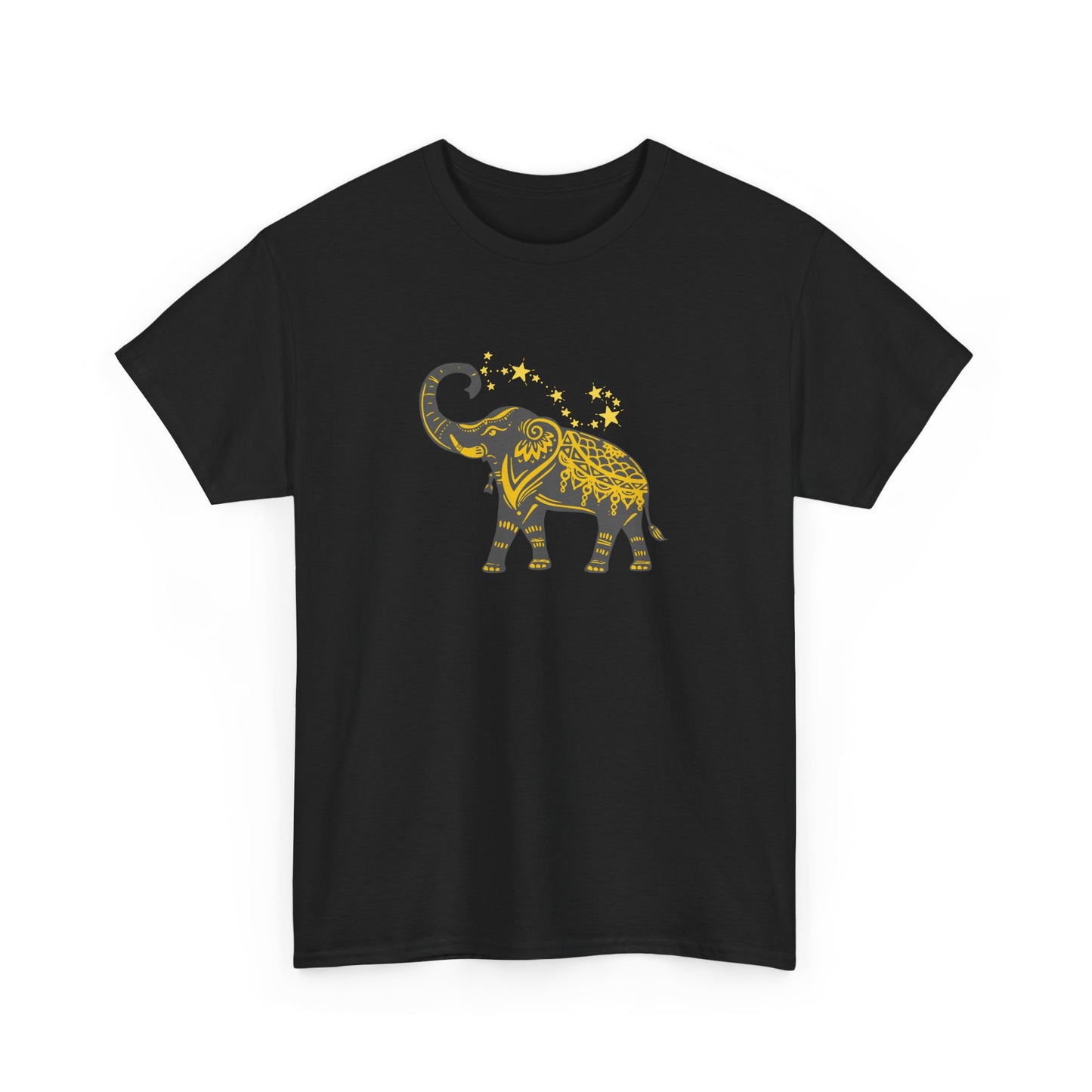 Unisex Heavy Cotton Tee-Lucky Trunk Up