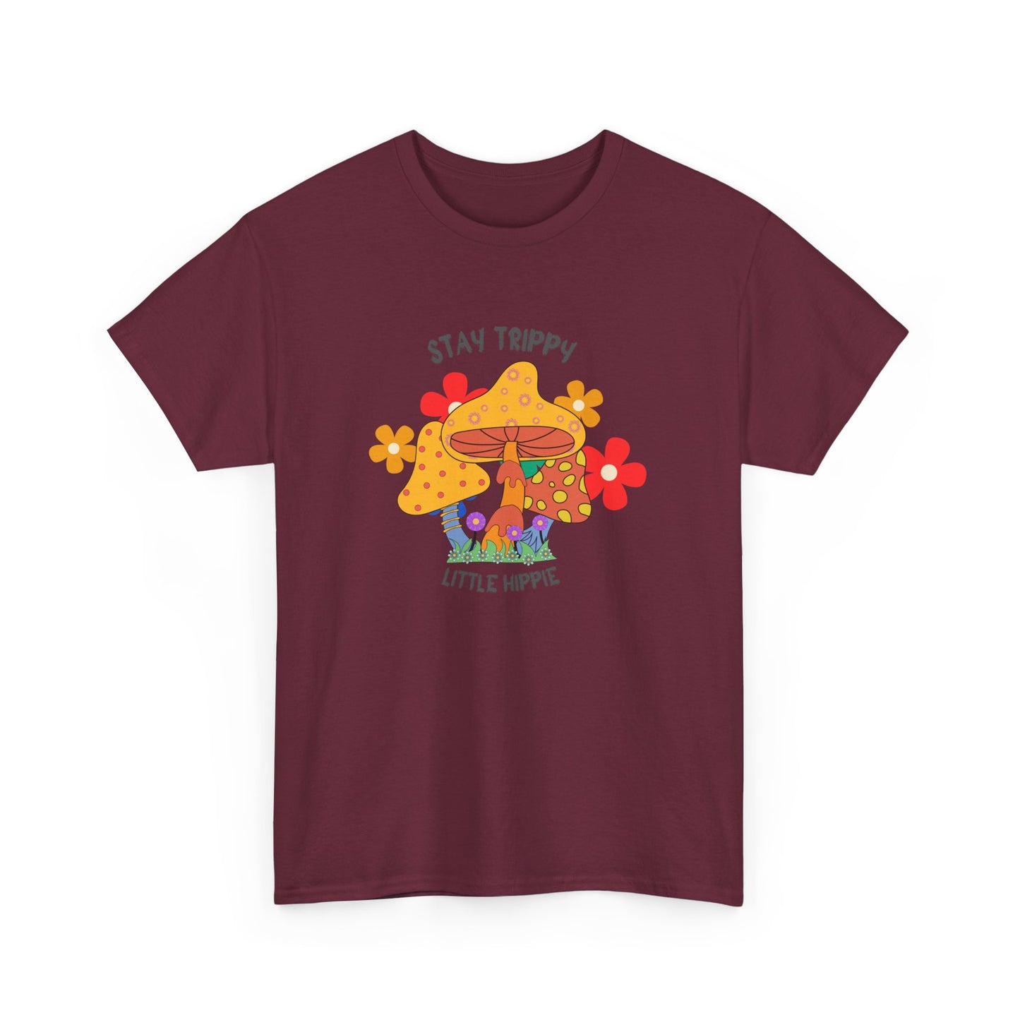 Unisex Heavy Cotton Tee-Trippy Hippie