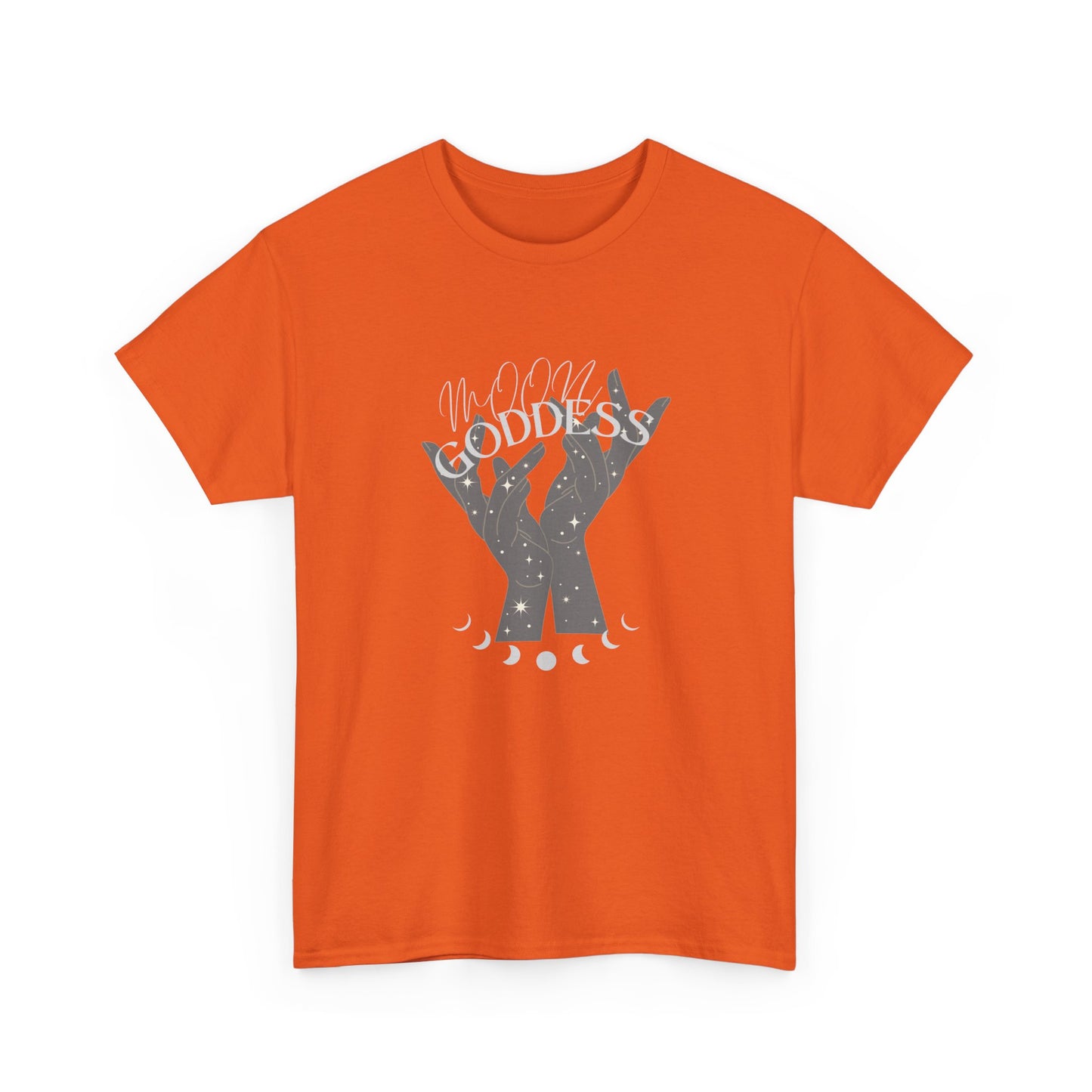 Unisex Heavy Cotton Tee-Moon Goddess 2