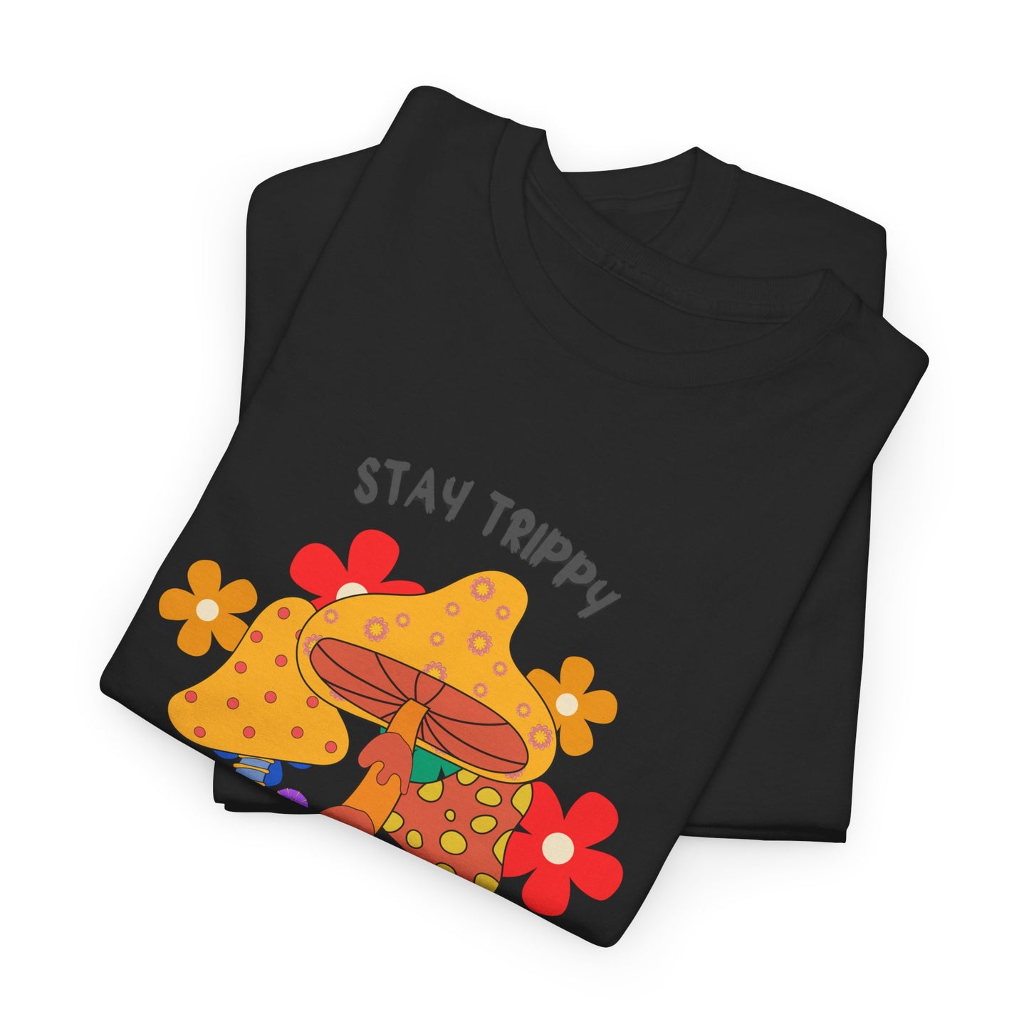 Unisex Heavy Cotton Tee-Trippy Hippie