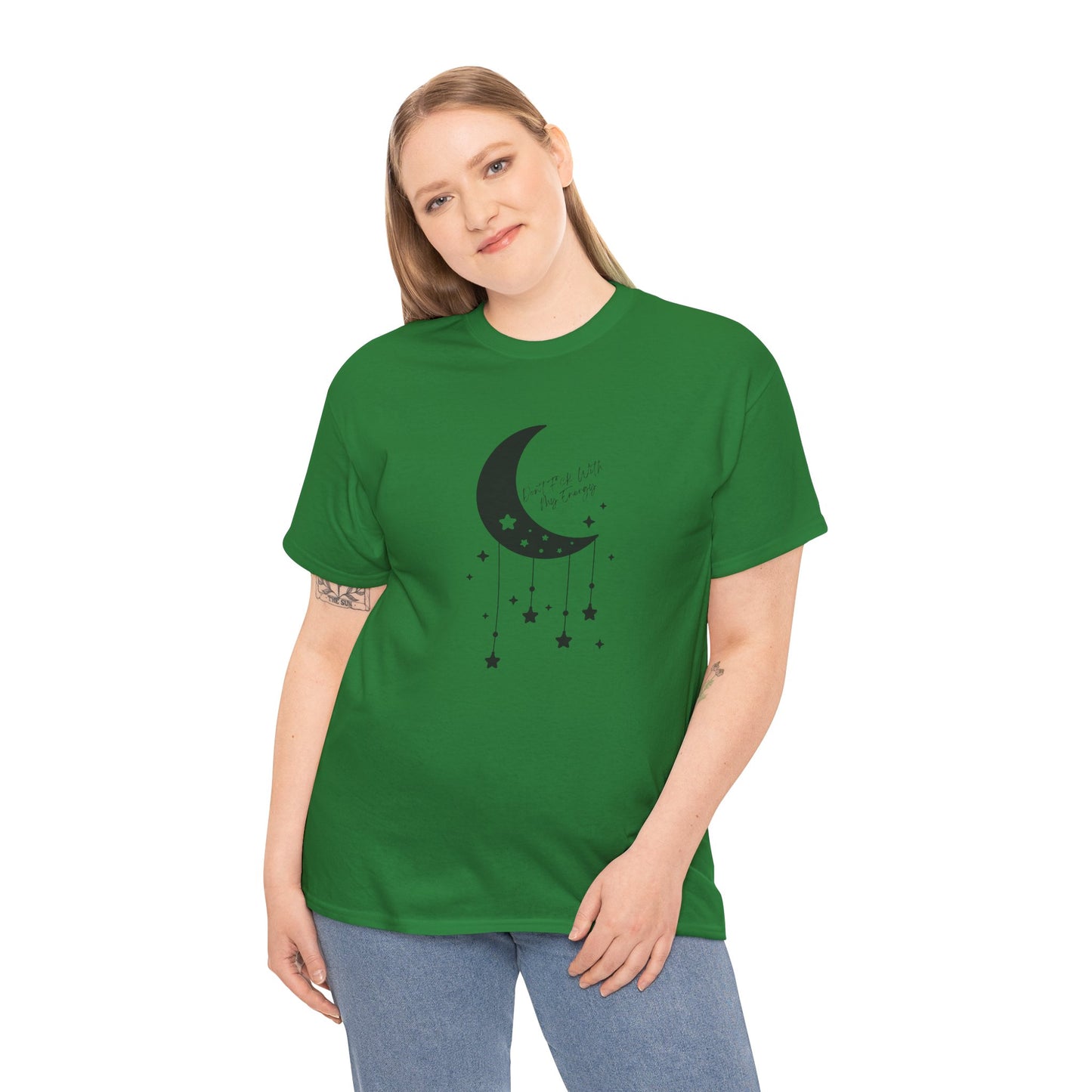 Unisex Heavy Cotton Tee-Don't F*ck With My Energy