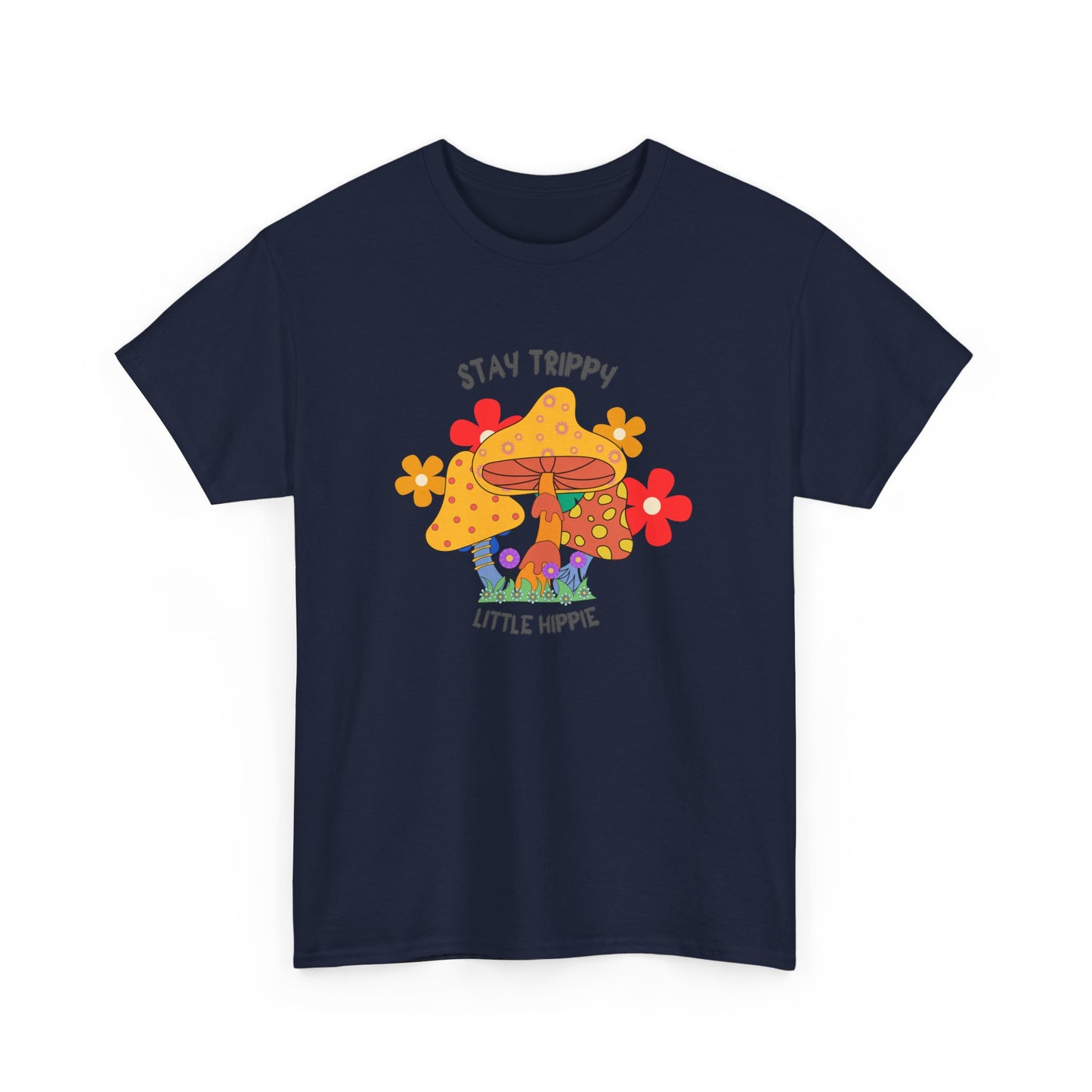 Unisex Heavy Cotton Tee-Trippy Hippie