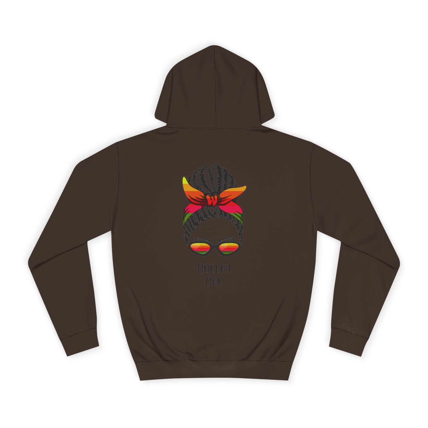 Cozy Unisex College Gullah Gal Hoodie, College Apparel, Student Gift, Campus Wear, Cozy Outerwear, Graduation Gift