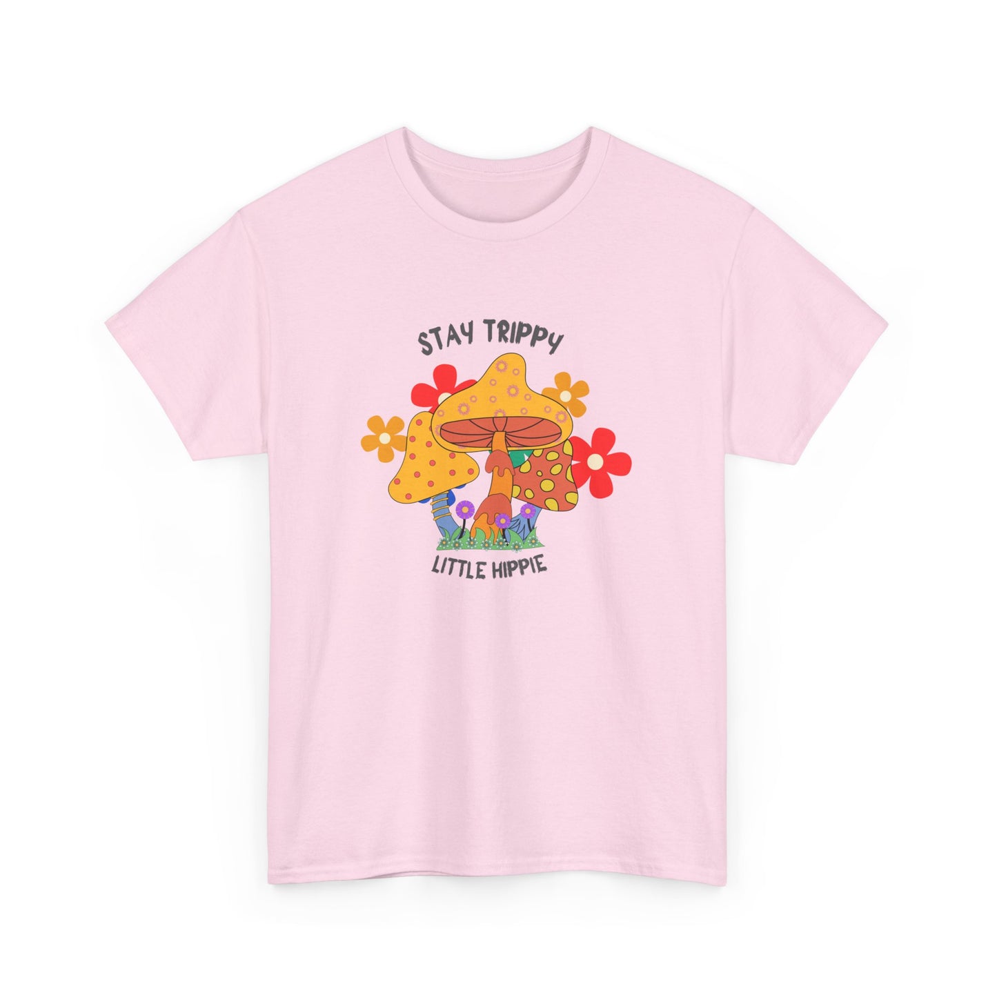 Unisex Heavy Cotton Tee-Trippy Hippie