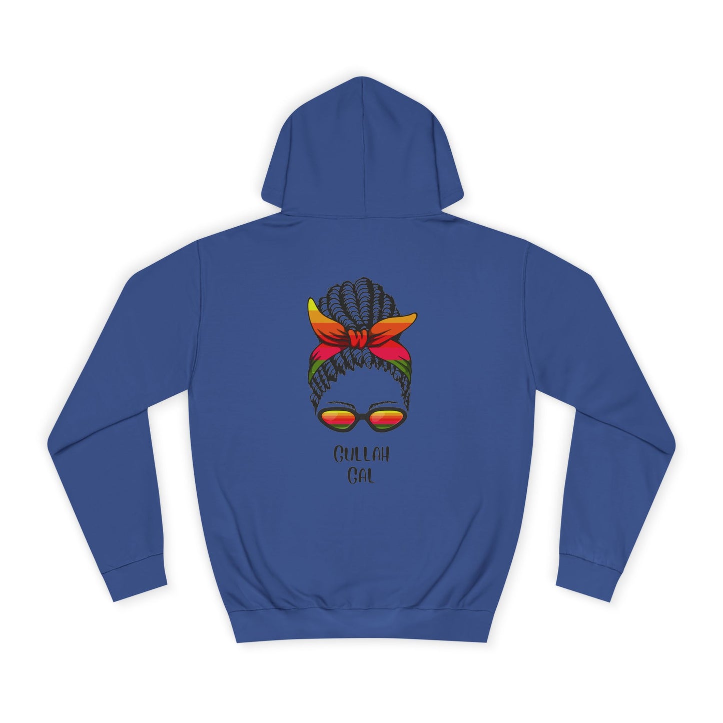 Cozy Unisex College Gullah Gal Hoodie, College Apparel, Student Gift, Campus Wear, Cozy Outerwear, Graduation Gift