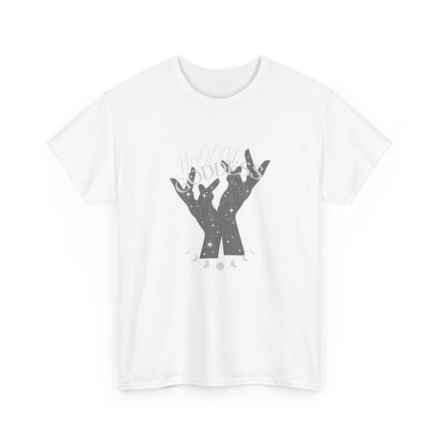 Unisex Heavy Cotton Tee-Moon Goddess 2