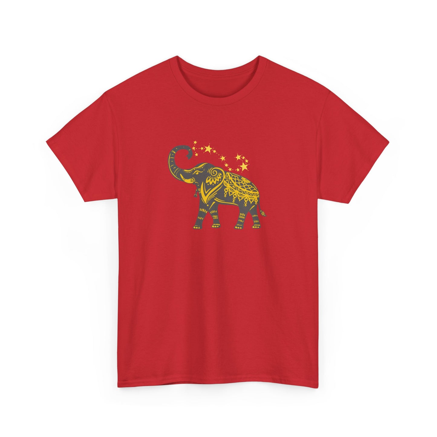 Unisex Heavy Cotton Tee-Lucky Trunk Up