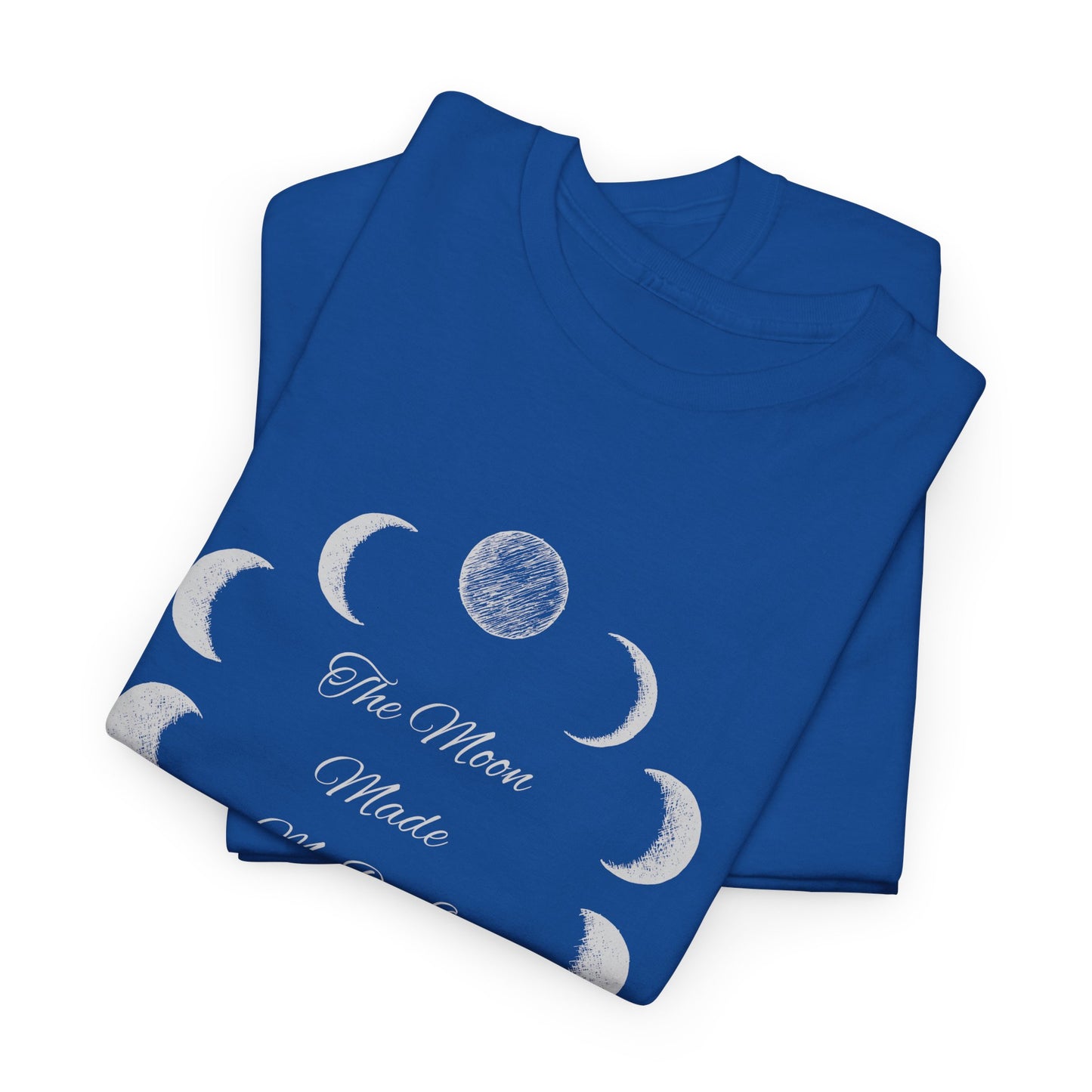 Unisex Heavy Cotton Tee-The Moon Made Me Do It