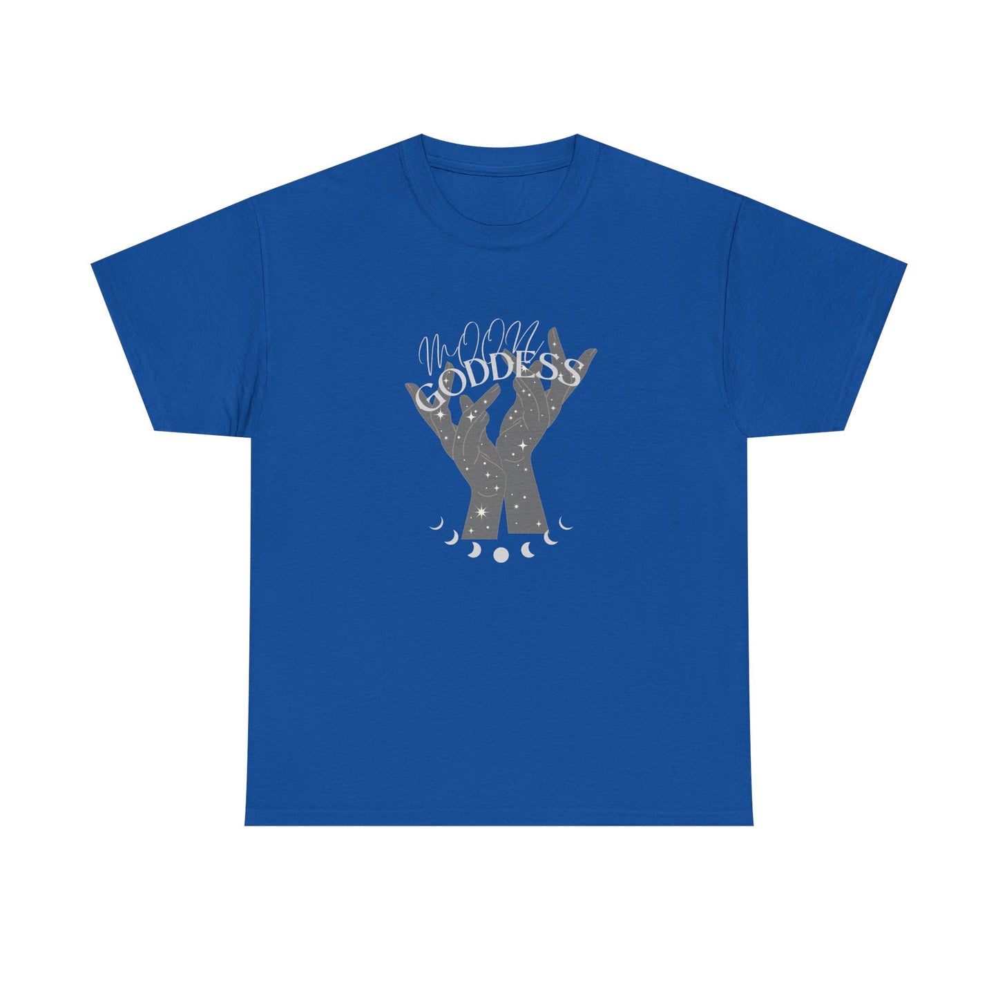 Unisex Heavy Cotton Tee-Moon Goddess 2