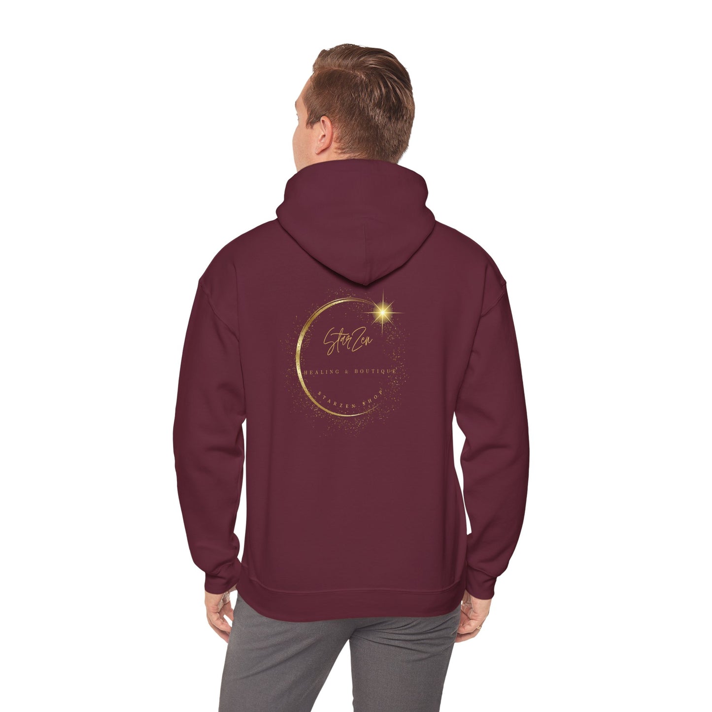 Unisex Heavy Blend™ Hooded Sweatshirt-StarZen logo