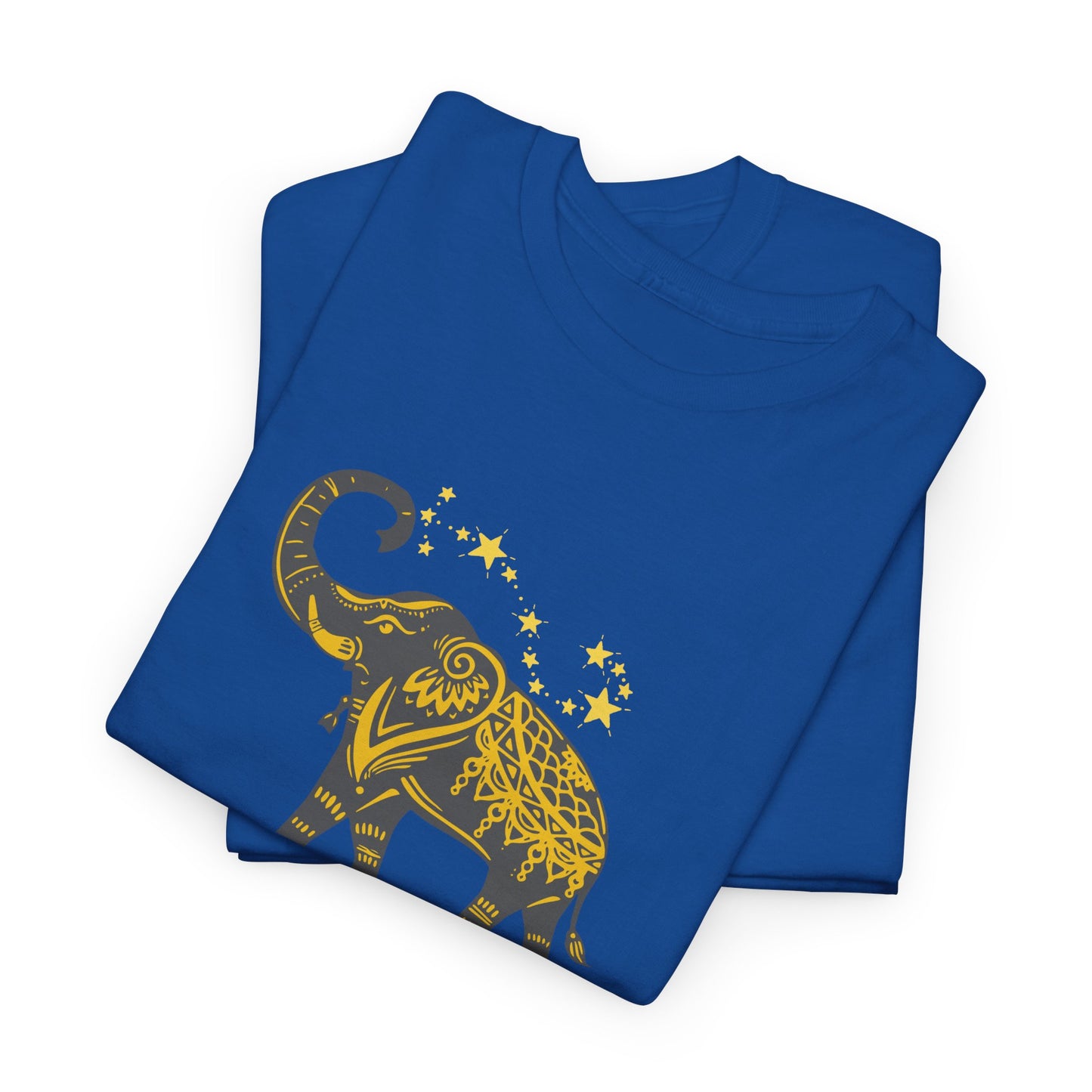 Unisex Heavy Cotton Tee-Lucky Trunk Up