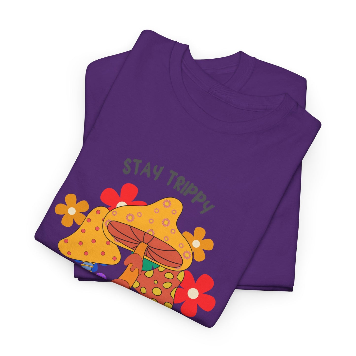 Unisex Heavy Cotton Tee-Trippy Hippie