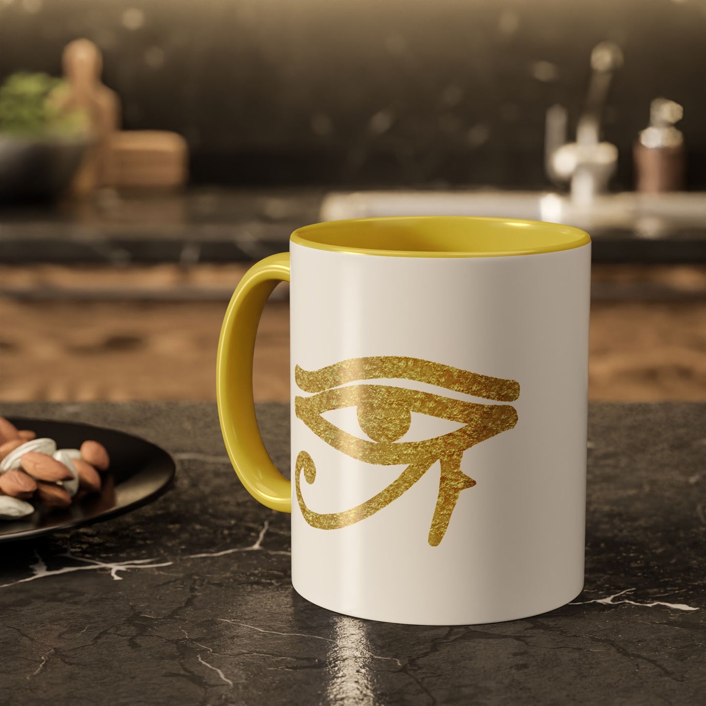 Colorful Mugs, 11oz-Eye of Horus