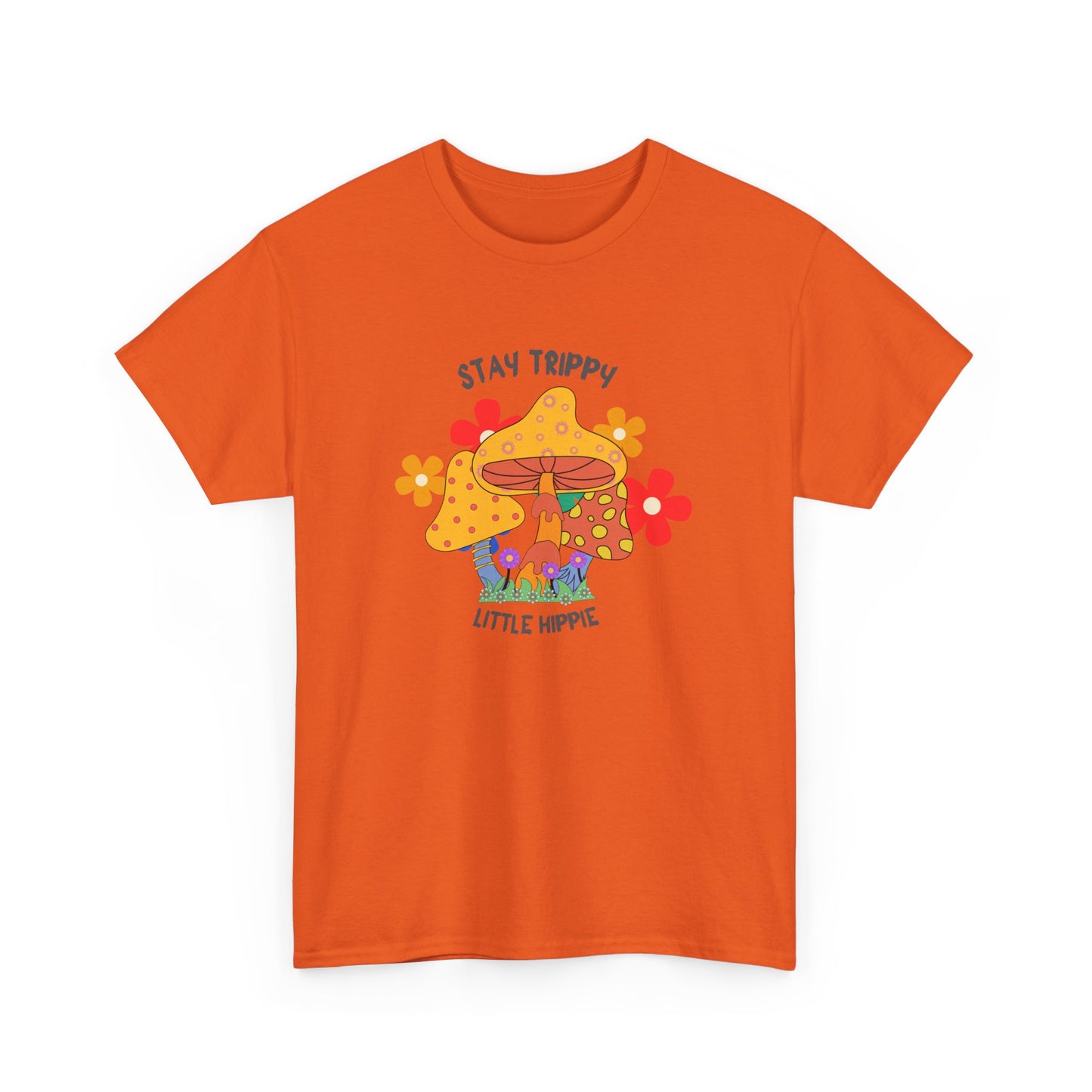 Unisex Heavy Cotton Tee-Trippy Hippie