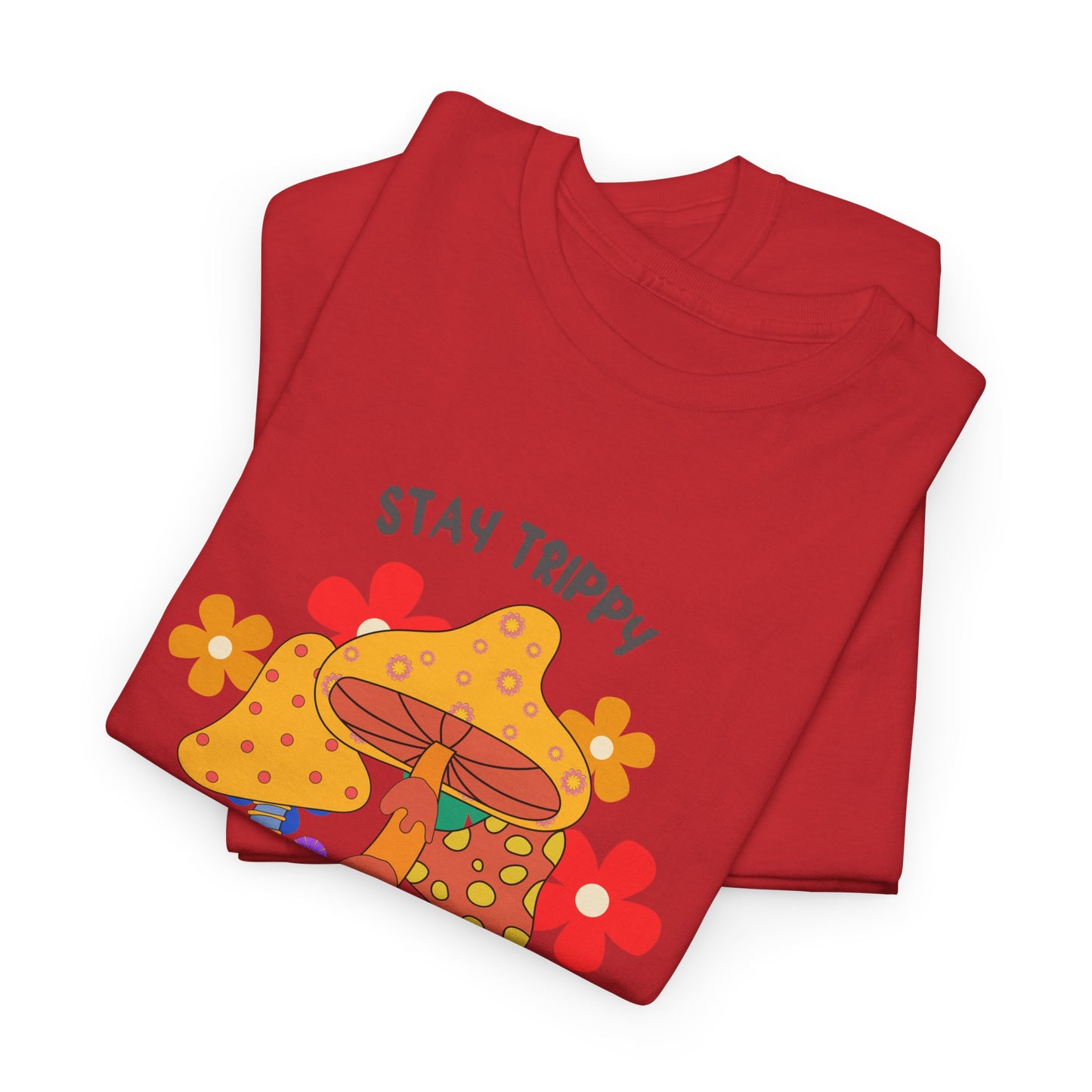 Unisex Heavy Cotton Tee-Trippy Hippie