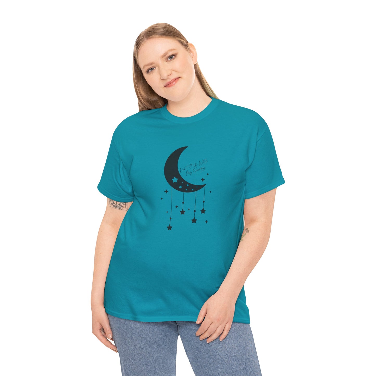 Unisex Heavy Cotton Tee-Don't F*ck With My Energy