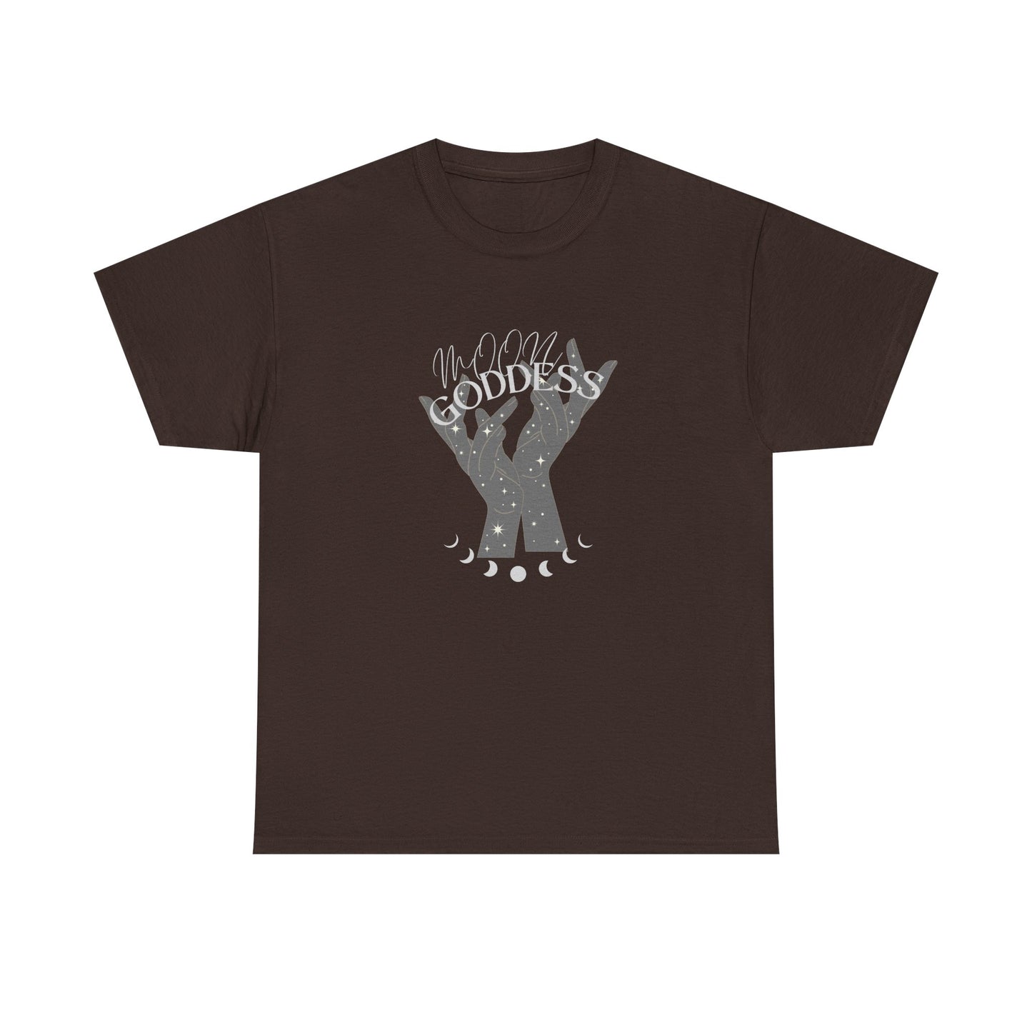 Unisex Heavy Cotton Tee-Moon Goddess 2