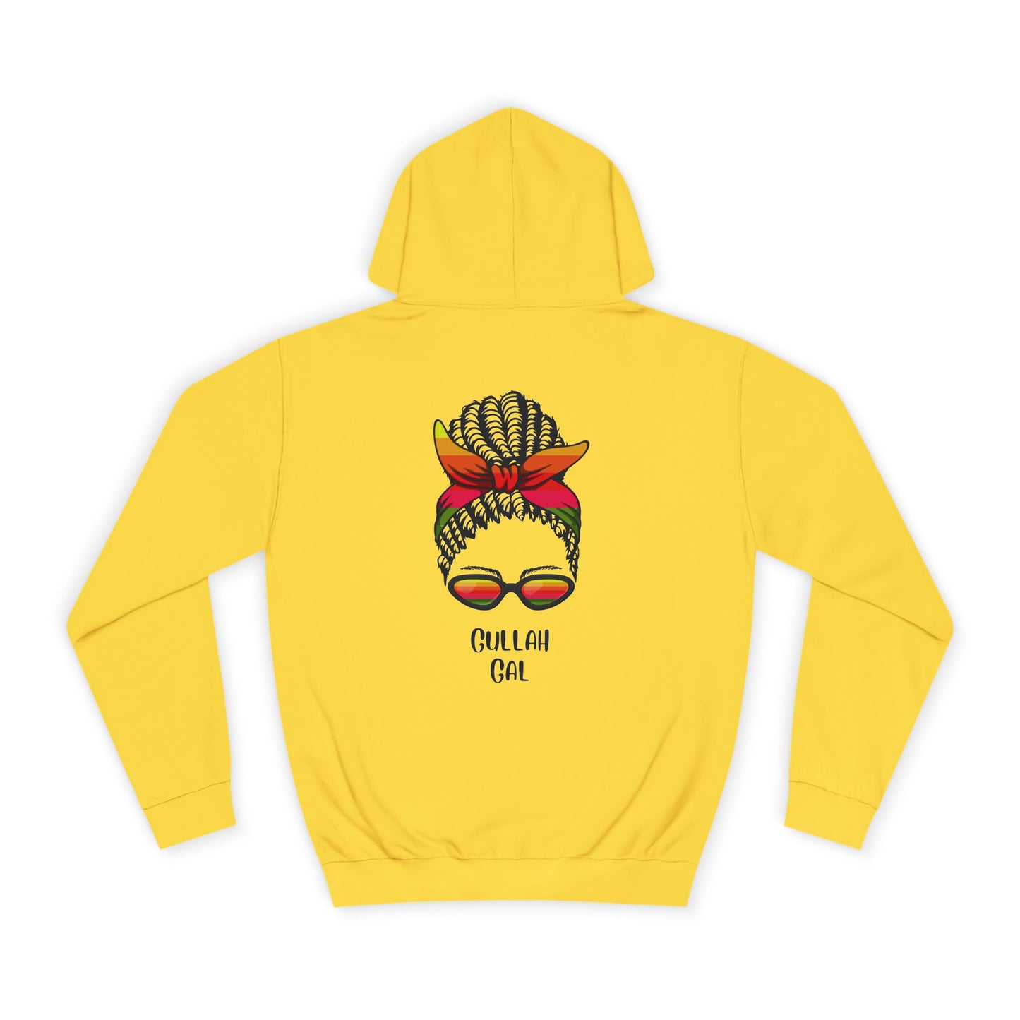 Cozy Unisex College Gullah Gal Hoodie, College Apparel, Student Gift, Campus Wear, Cozy Outerwear, Graduation Gift