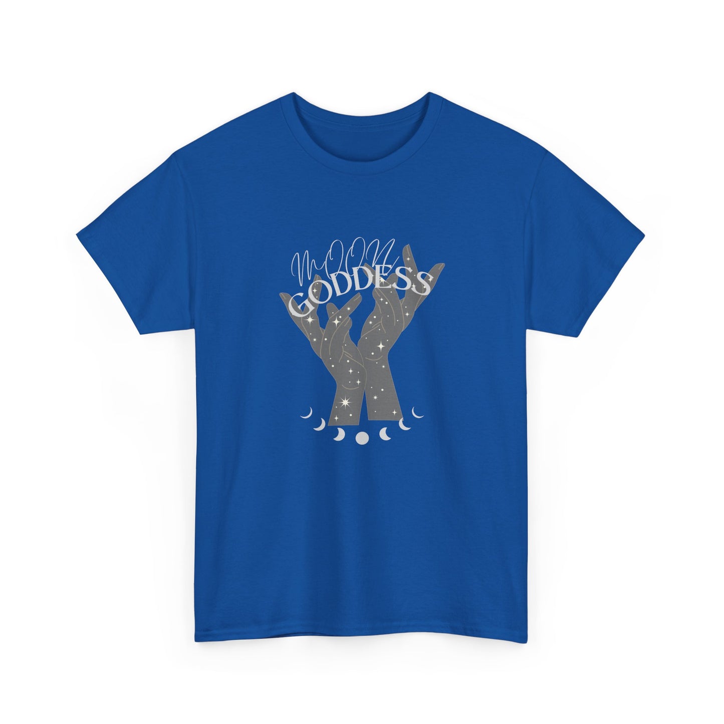 Unisex Heavy Cotton Tee-Moon Goddess 2